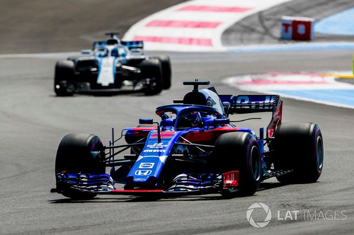 Brendon Hartley, Toro Rosso STR13, Lance Stroll, Williams FW41