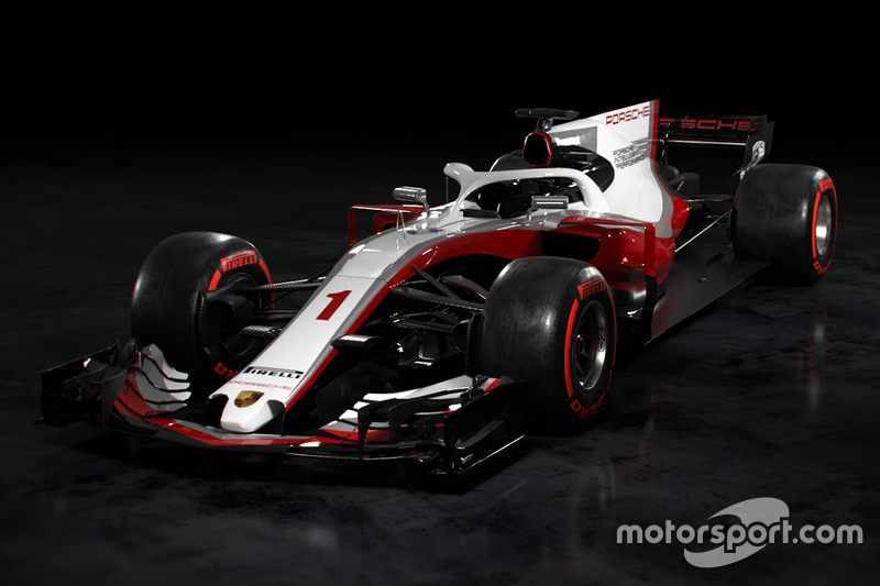 Posible aspecto de un Porsche de F1