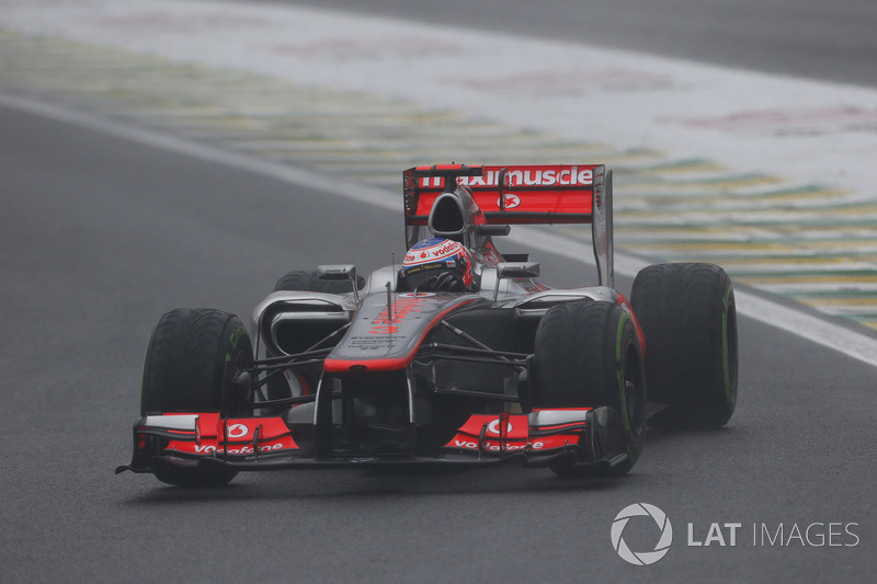 Button conquistou vitórias em seus três primeiros anos de McLaren, tendo como destaque o vice em 2011