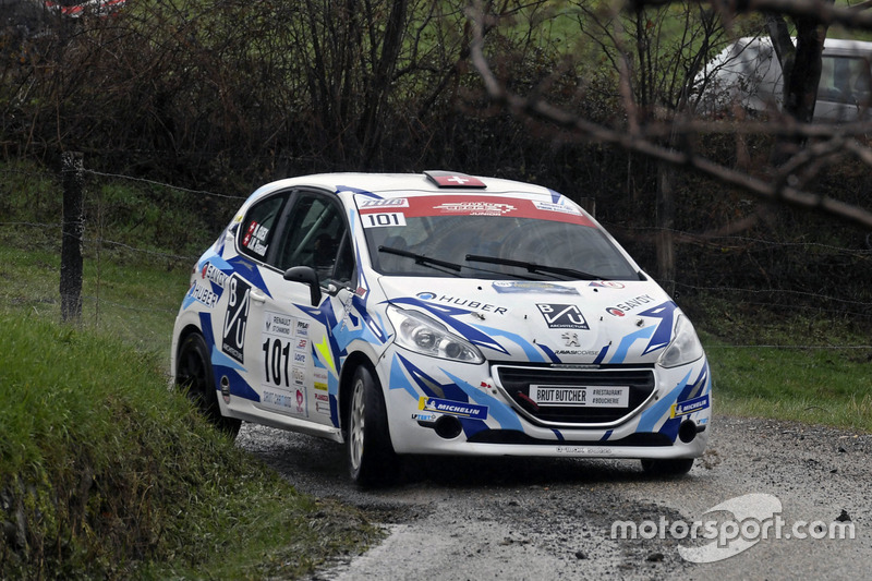 Jean-Marie Renaud, Manu Guex, Peugeot 208, D-MAX Swiss