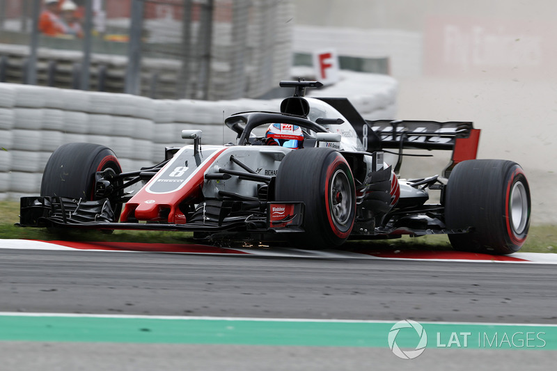 10: Romain Grosjean, Haas F1 Team VF-18, 1'17.835