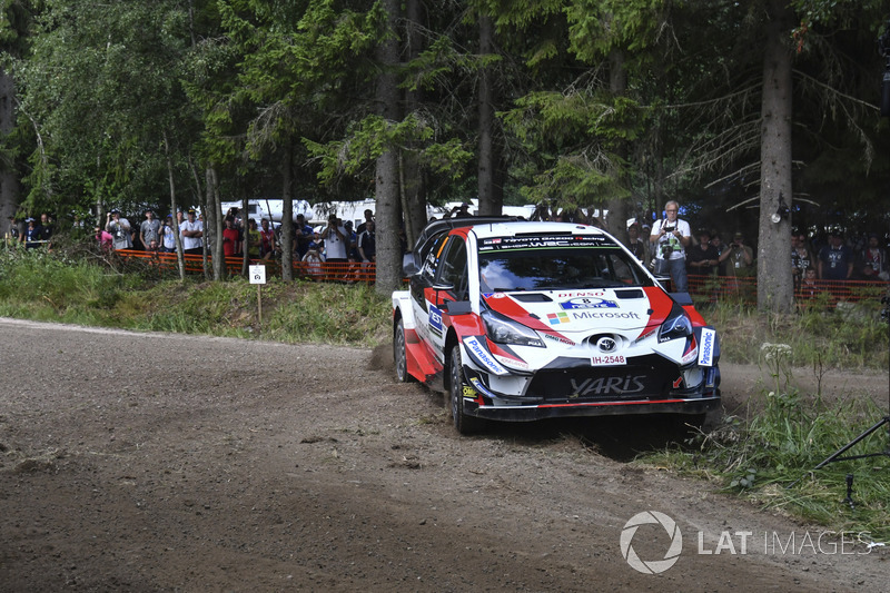 Ott Tanak, Martin Järveoja, Toyota Yaris WRC, Toyota Gazoo Racing