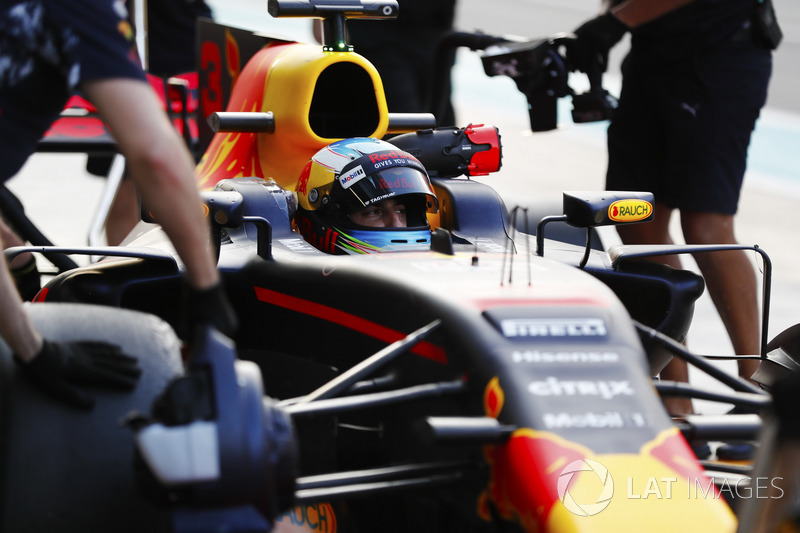 Daniel Ricciardo, Red Bull Racing, pitstop