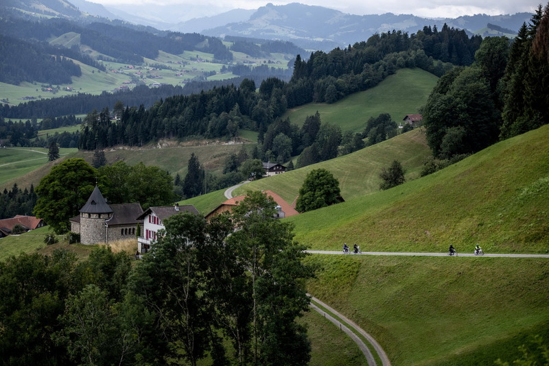 Teilnehmer am Alpenbrevet