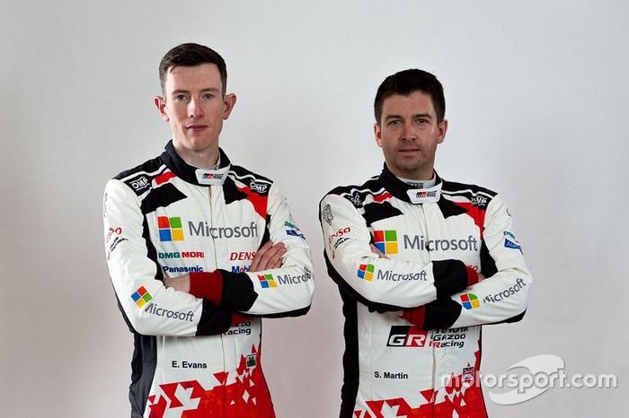 Elfyn Evans, Scott Martin, Toyota Racing
