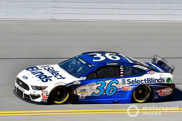 30. David Ragan, Front Row Motorsports, Ford Mustang Select Blinds