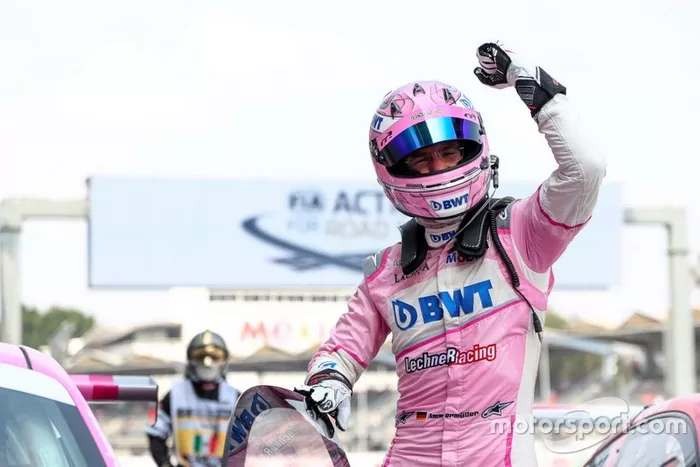 Il vincitore della gara Michael Ammermüller, BWT Lechner Racing