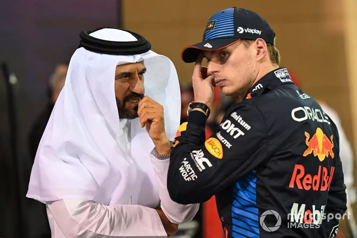 Pole Man Max Verstappen, Red Bull Racing, Mohammed bin Sulayem, Président, FIA