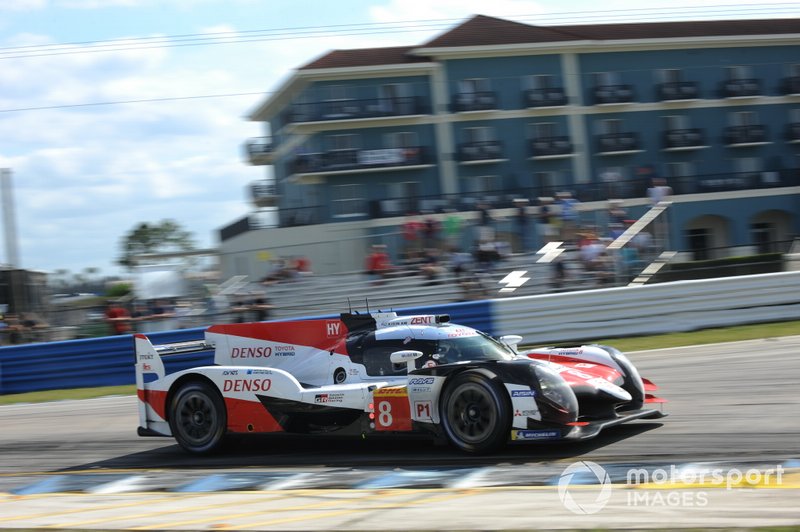 #8 Toyota Gazoo Racing Toyota TS050: Sébastien Buemi, Kazuki Nakajima, Fernando Alonso