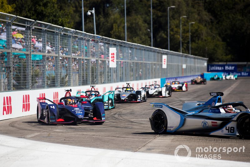 Edoardo Mortara Venturi Formula E, Venturi VFE05 Robin Frijns, Envision Virgin Racing, Audi e-tron FE05, Mitch Evans, Jaguar Racing, Jaguar I-Type 3