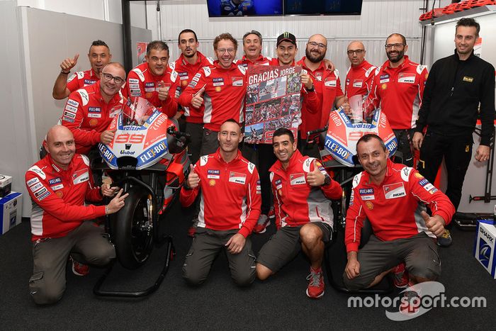 Jorge Lorenzo, despedida Ducati