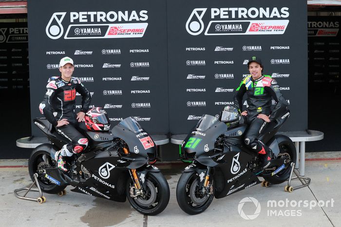 Fabio Quartararo, Petronas Yamaha SRT y Franco Morbidelli, Petronas Yamaha SRT