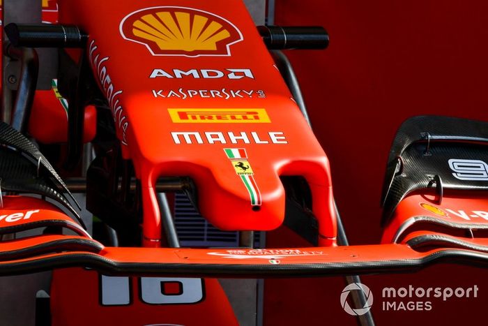 Alerón delantero del Ferrari SF90 