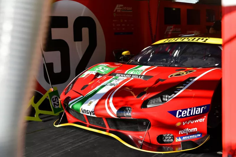 #52 AF Corse Ferrari 488 GTE EVO LMGTE Pro, Daniel Serra, Miguel Molina, Davide Rigon