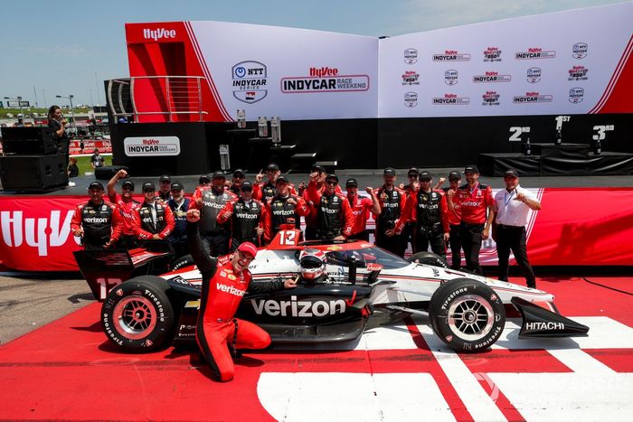 Will Power, Team Penske Chevrolet, Victory Lane