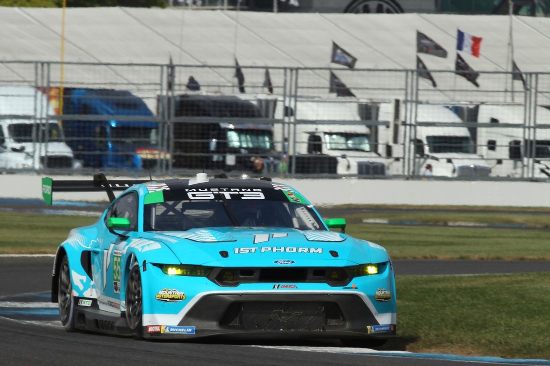 #55 Proton Competition Ford Mustang GT3: Ben Barker, Giammarco Levorato, Corey Lewis