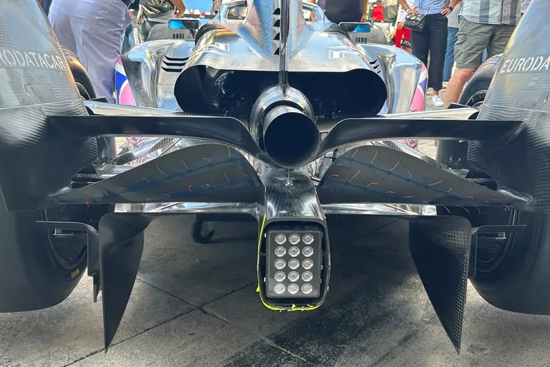 Détail du diffuseur Alpine A523