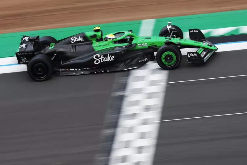 Gabriel Bortoleto, Sauber, test Pirelli Silverstone
