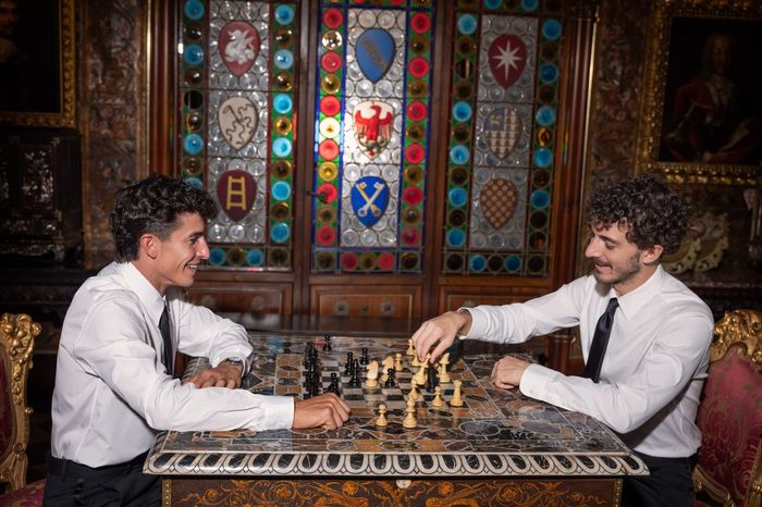 Marc Márquez, Francesco Bagnaia, Equipo Ducati, decoración de Mugello