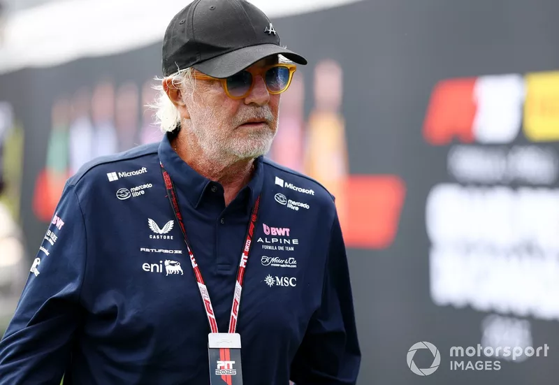 Flavio Briatore, conseiller exécutif d'Alpine F1