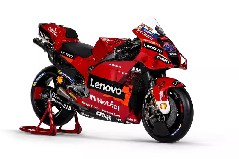 La Ducati Desmosedici GP22 de Jack Miller