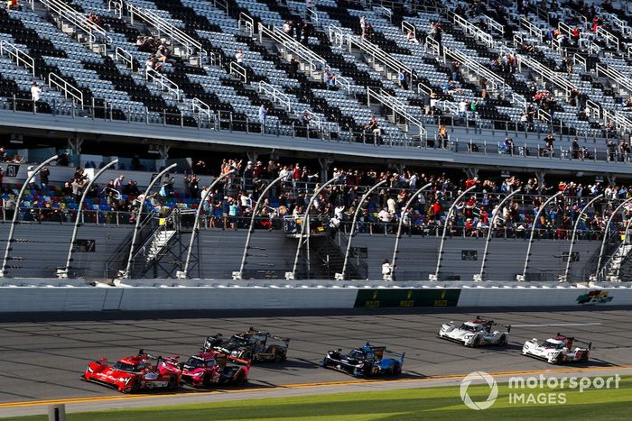 #31 Action Express Racing Cadillac DPi: Chase Elliott, Felipe Nasr, Pipo Derani, Mike Conway, #60 Meyer Shank Racing w/Curb-Agajanian Acura DPi: Olivier Pla, A.J. Allmendinger, Dane Cameron, Juan Pablo Montoya, #10 Wayne Taylor Racing Acura ARX-05 Acura DPi: Ricky Taylor, Filipe Albuquerque, Alexander Rossi, Helio Castroneves