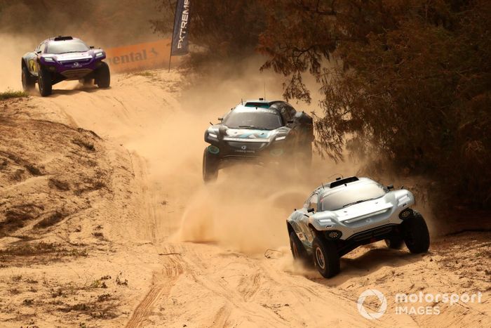 Jutta Kleinschmidt/Mattias Ekstrom, ABT CUPRA XE Molly Taylor, Johan Kristoffersson, Rosberg X Racing Cristina Gutiérrez, Sebastien Loeb, X44 