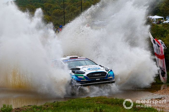 Gus Greensmith, Stuart Loudon, M-Sport Ford WRT Ford Fiesta WRC