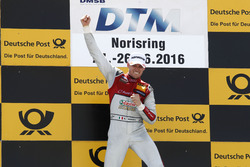 Podium: Sieger Edoardo Mortara, Audi Sport Team Abt Sportsline, Audi RS 5 DTM
