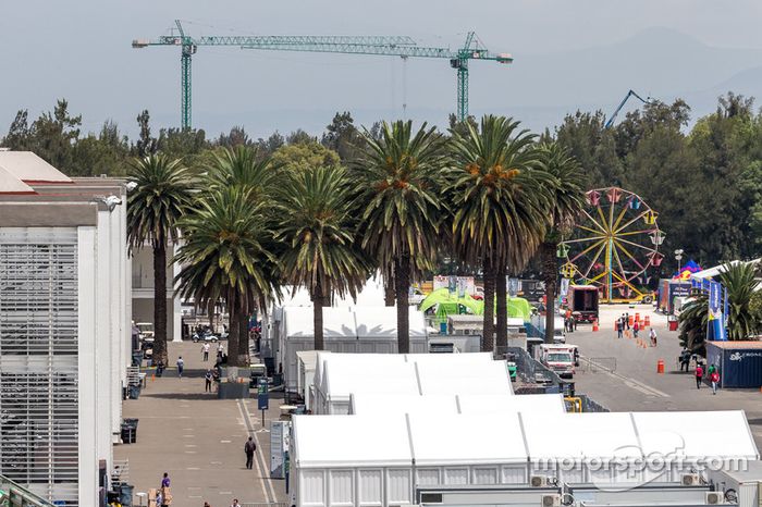 Paddock del Autódromo Hermanos Rodríguez