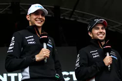 Sergio Perez, Esteban Ocon, Sahara Force India