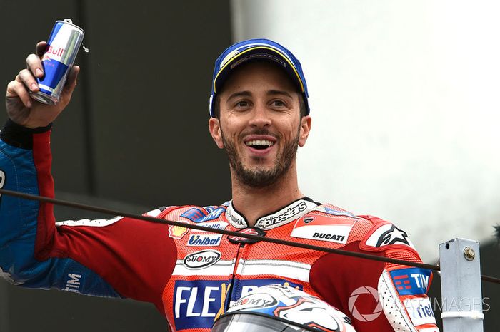 Podium: tercero, Andrea Dovizioso, Ducati Team