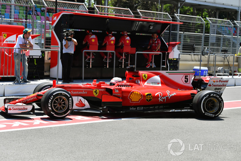 4. Себастьян Феттель, Ferrari SF70H