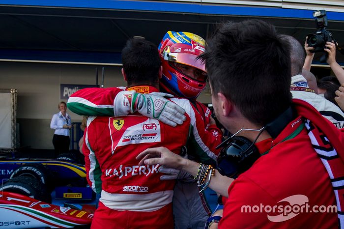 Charles Leclerc, PREMA Powerteam, Antonio Fuoco, PREMA Powerteam