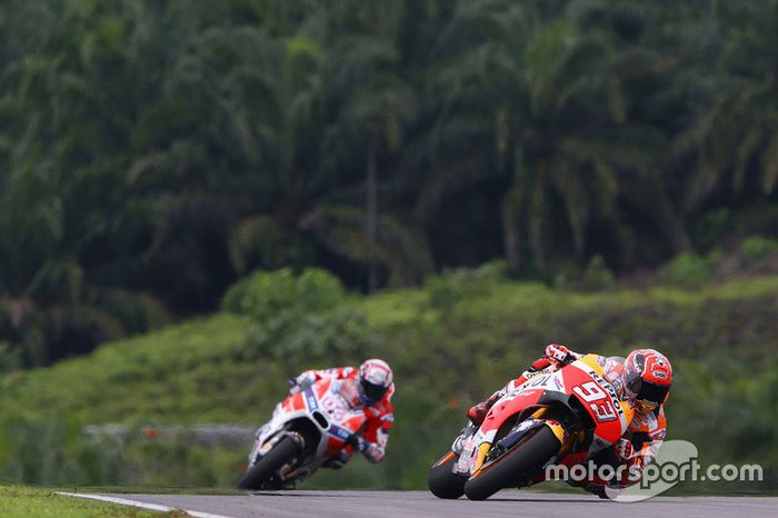 Marc Márquez, Repsol Honda Team, Andrea Dovizioso, Ducati Team