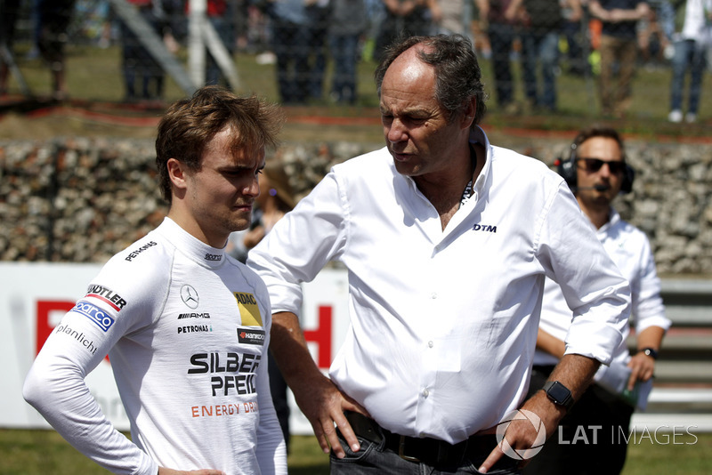 Lucas Auer, Mercedes-AMG Team HWA, Gerhard Berger, Ketua ITR