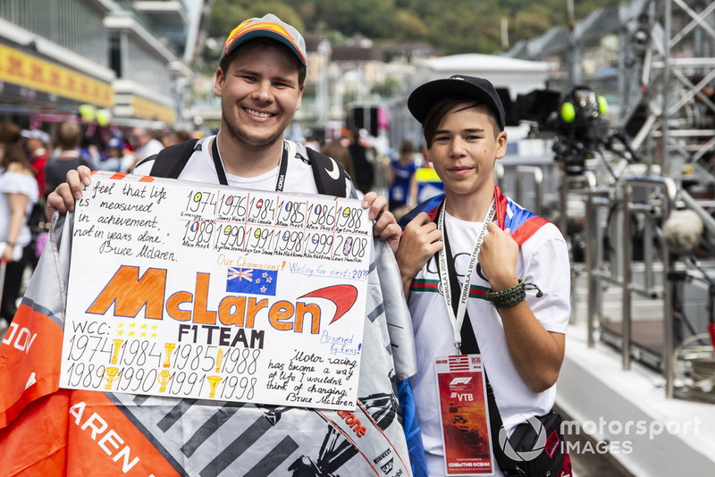 Болельщики McLaren