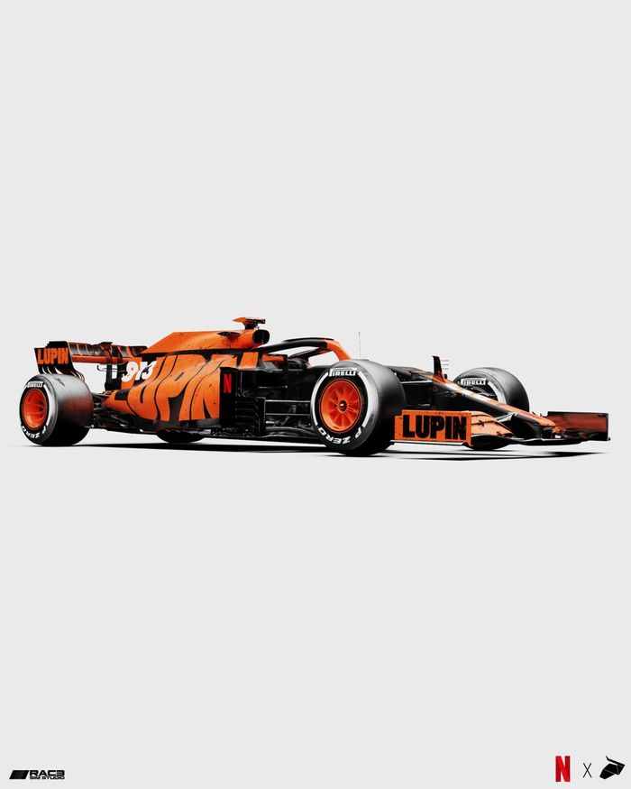 Pintura Lupin - Netflix