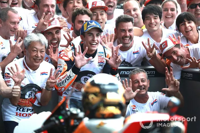 Il vincitore della gara Marc Marquez, Repsol Honda Team