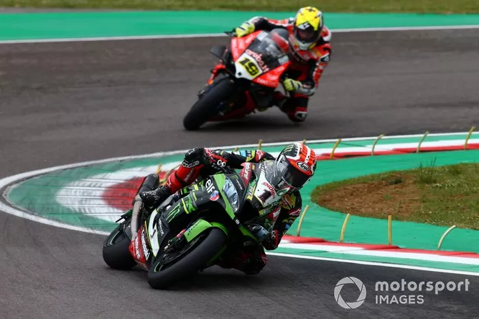 Jonathan Rea, Kawasaki Racing Team, Alvaro Bautista, Aruba.it Racing-Ducati Team