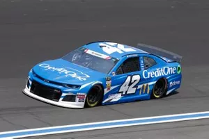  Kyle Larson, Chip Ganassi Racing, Chevrolet Camaro Credit One Bank