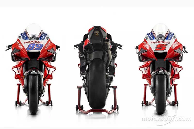 Les motos du team Pramac Racing