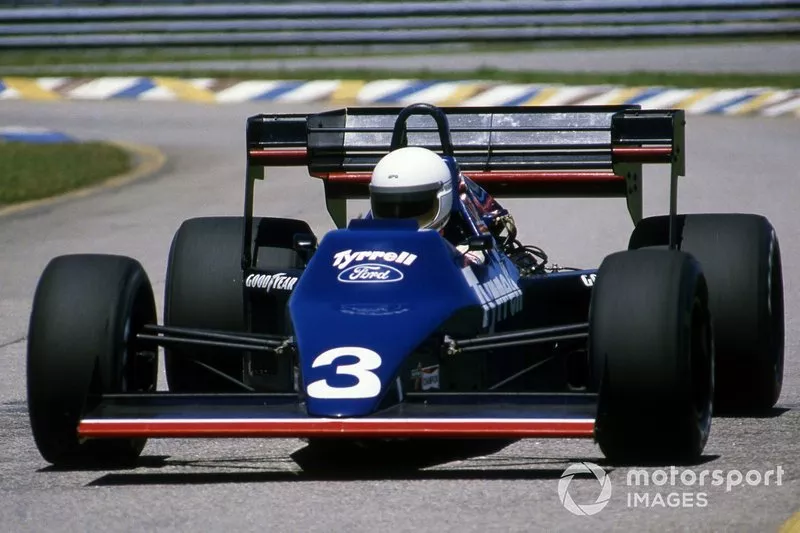Martin Brundle, Tyrrell 012