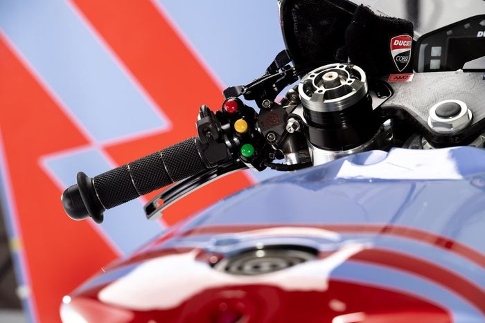 Alex Márquez, decoración de la moto Gresini Racing