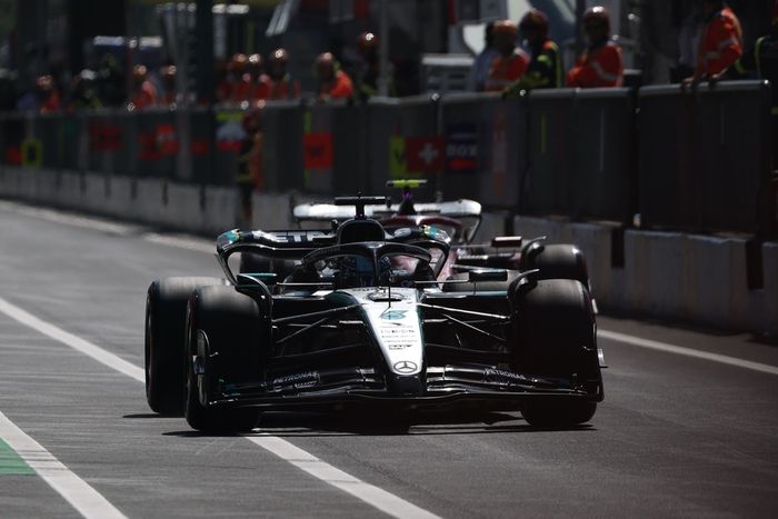 Lewis Hamilton, Ferrari, George Russell, Mercedes