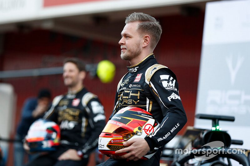 Kevin Magnussen, Haas F1 Team, Romain Grosjean, Haas F1 Team