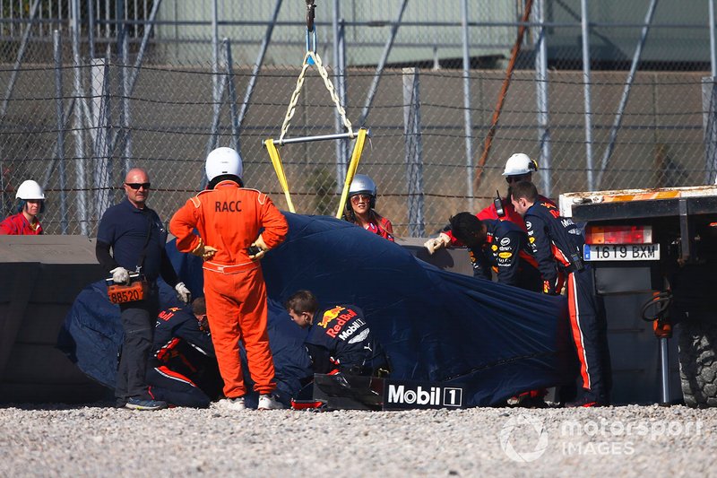 После аварии: Пьер Гасли, Red Bull Racing RB15