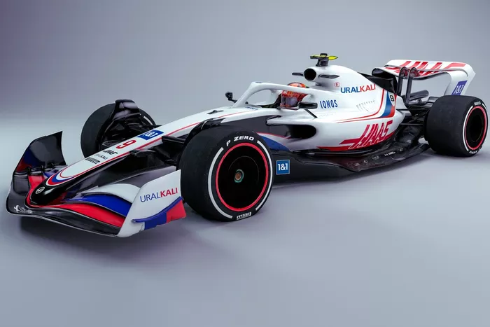 Boceto del Haas F1 para 2022