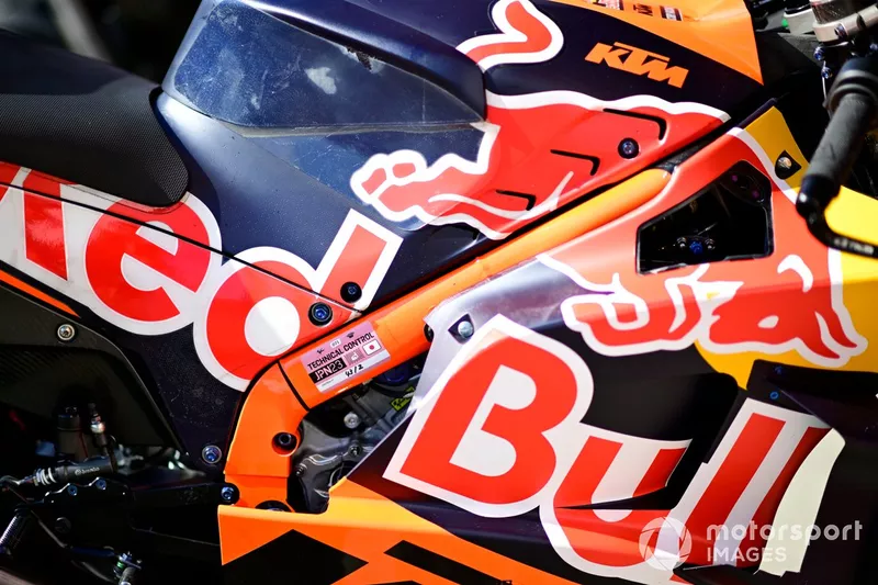 Telaio in carbonio Red Bull KTM