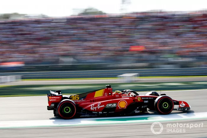 この特別カラーリングは、100周年の記念大会となった2023年ル・マン24時間レースを制したフェラーリのル・マン・ハイパーカー499Pをオマージュしたモノだ。